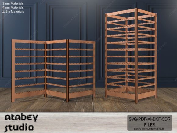 Expositor Extensible Para Joyas Y Pendientes Creativo Digital